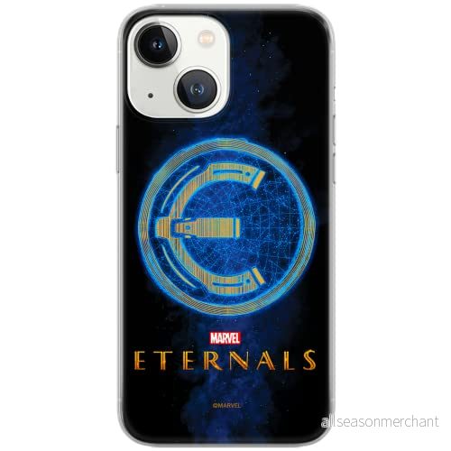ERT GROUP mobiltelefonfodral för Iphone 13 originalt och officiellt licensierat Marvel mönster Eternals 005 Vit optimalt anpassad till formen på mobiltelefonen, fodral tillverkad av TPU plast 5904805108532