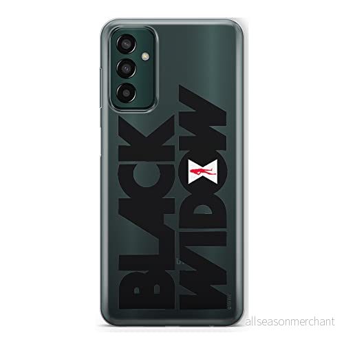 ERT GROUP mobiltelefonfodral för Samsung M13 4G originalt och officiellt licensierat Marvel mönster Black Widow 011 optimalt anpassad till formen på mobiltelefonen, gedeeltelijk transparant 5905511326692