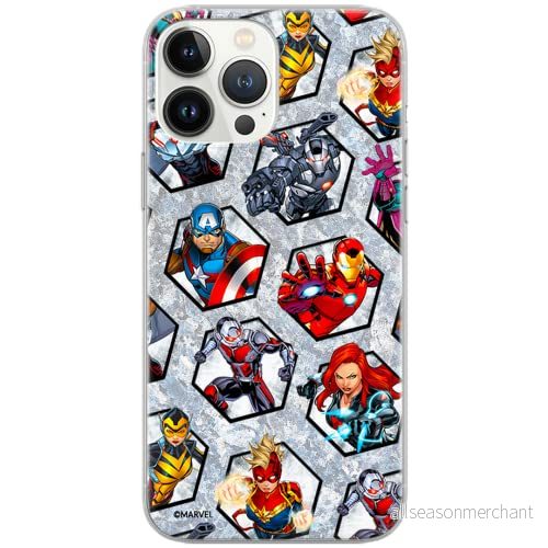 ERT GROUP mobiltelefonfodral för Xiaomi REDMI 10 originalt och officiellt licensierat Marvel mönster Avengers 023, fodral tillverkad av TPU plast 5904805606113