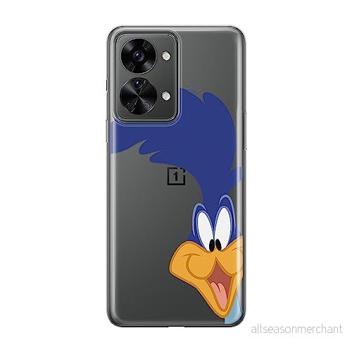 ERT GROUP mobiltelefonfodral för Oneplus NORD 2T 5G originalt och officiellt licensierat Looney Tunes mönster Road Runner 001 optimalt anpassad till formen på mobiltelefonen, gedeeltelijk transparant 5905511269050