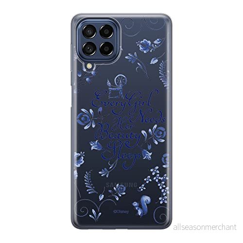 ERT GROUP mobiltelefonfodral för Samsung M53 5G originalt och officiellt licensierat Disney mönster Aurora 002 optimalt anpassad till formen på mobiltelefonen, gedeeltelijk transparant 5905511393540