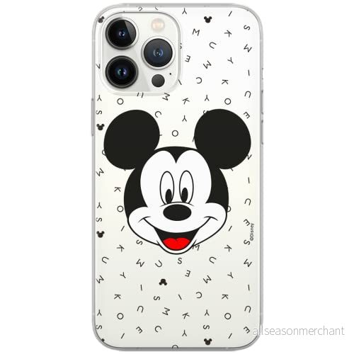 ERT GROUP mobiltelefonfodral för Xiaomi Redmi Note 11 Pro 5G/11 4G originalt och officiellt licensierat Disney mönster Mickey 020, gedeeltelijk transparant 5904805630590