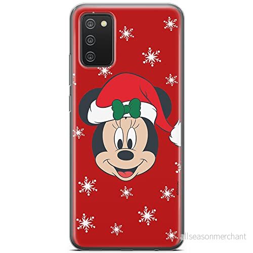 ERT GROUP mobiltelefonfodral för Samsung A02S originalt och officiellt licensierat Disney mönster Minnie 061 optimalt anpassad till formen på mobiltelefonen, fodral tillverkad av TPU plast 5903040225721