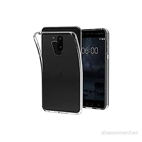 Aiino Aink6Cv Jecl gummi skal skyddsskal för Nokia 6 transparent 8054619883303