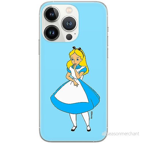 ERT GROUP mobiltelefonfodral för Iphone 13 PRO originalt och officiellt licensierat Disney mönster Alice 010 optimalt anpassad till formen på mobiltelefonen, fodral tillverkad av TPU plast 5905131191656