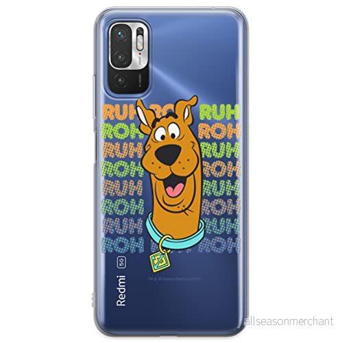 ERT GROUP mobiltelefonfodral för Xiaomi REDMI NOTE 10 5G / POCO M3 PRO originalt och officiellt licensierat Scooby Doo mönster 003 anpassad till formen på mobiltelefonen, gedeeltelijk transparant 5904805611377