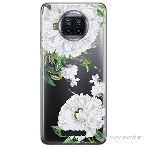 ERT GROUP mobiltelefonfodral för Xiaomi MI 10T LITE/REDMI NOTE 9 PRO 5G originalt och officiellt licensierat Babaco mönster Flowers 047, gedeeltelijk transparant 5905131333674