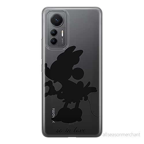 ERT GROUP mobiltelefonfodral för Xiaomi 12 LITE originalt och officiellt licensierat Disney mönster Minnie 002 optimalt anpassad till formen på mobiltelefonen, gedeeltelijk transparant 5905511497743