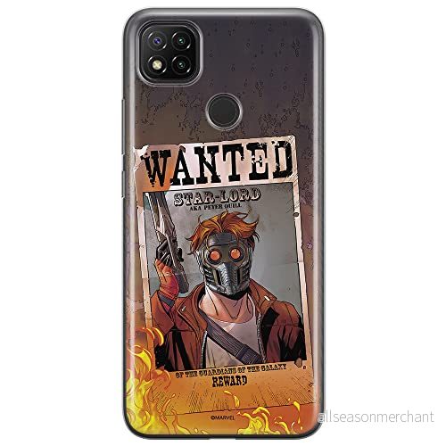 ERT GROUP mobiltelefonfodral för Xiaomi REDMI 9C originalt och officiellt licensierat Marvel mönster Star Lord 001 optimalt anpassad till formen på mobiltelefonen, fodral tillverkad av TPU plast 5903040279342