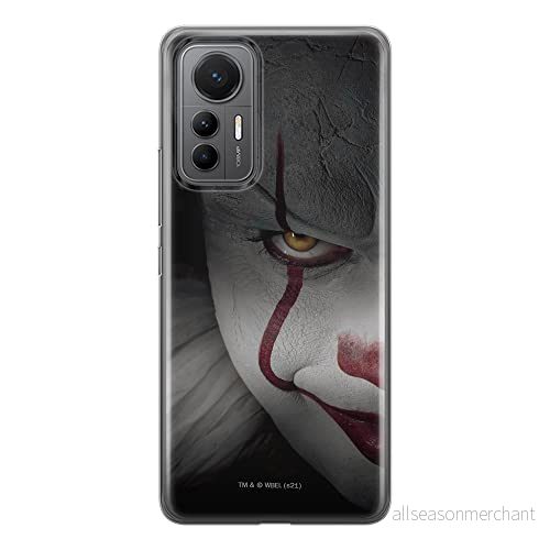ERT GROUP mobiltelefonfodral för Xiaomi 12 LITE originalt och officiellt licensierat Horror mönster It 001 optimalt anpassad till formen på mobiltelefonen, fodral tillverkad av TPU plast 5905511512910