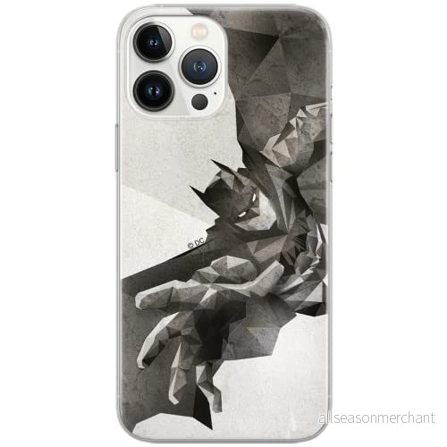 ERT GROUP mobiltelefonfodral för Xiaomi REDMI 10 originalt och officiellt licensierat DC mönster Batman 016 anpassad till formen på mobiltelefonen, fodral tillverkad av TPU plast 5904805006708