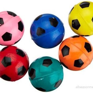Baker Ross Fotboll flummis med superhoppande kraft för barn som en liten överraskning till festen (6 stycken) 5051174031937 Baker Ross Fotboll flummis med superhoppande kraft för barn som en liten överraskning till festen (6 stycken) 5051174031937