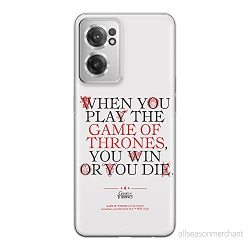 ERT GROUP mobiltelefonfodral för Oneplus NORD CE 2 originalt och officiellt licensierat Game of Thrones mönster 009 optimalt anpassad till formen på mobiltelefonen, fodral tillverkad av TPU plast 5905511286019