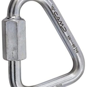 CAMP Unisex Delta Quick Link Z/tallrik 10 mm polerad karbinhake 8005436033846 CAMP Unisex Delta Quick Link Z/tallrik 10 mm polerad karbinhake 8005436033846