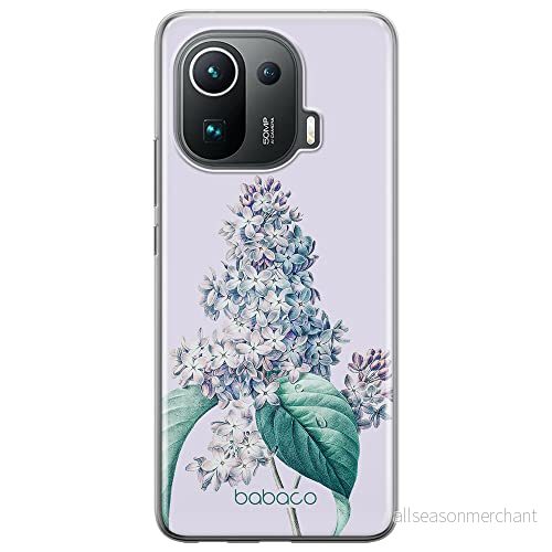 ERT GROUP mobiltelefonfodral för Xiaomi MI 11 PRO originalt och officiellt licensierat Babaco mönster Flowers 024 optimalt anpassad till formen på mobiltelefonen, fodral tillverkad av TPU plast 5905131253118