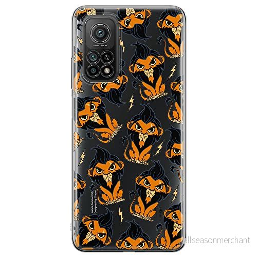 ERT GROUP mobiltelefonfodral för Xiaomi Redmi Note 11 Pro 5G/11 4G originalt och officiellt licensierat Disney mönster Scar 002, gedeeltelijk transparant 5905131437884
