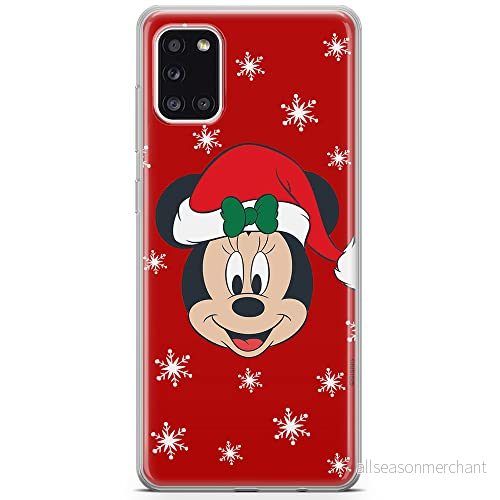 ERT GROUP mobiltelefonfodral för Samsung A31 originalt och officiellt licensierat Disney mönster Minnie 061 optimalt anpassad till formen på mobiltelefonen, fodral tillverkad av TPU plast 5903932065336