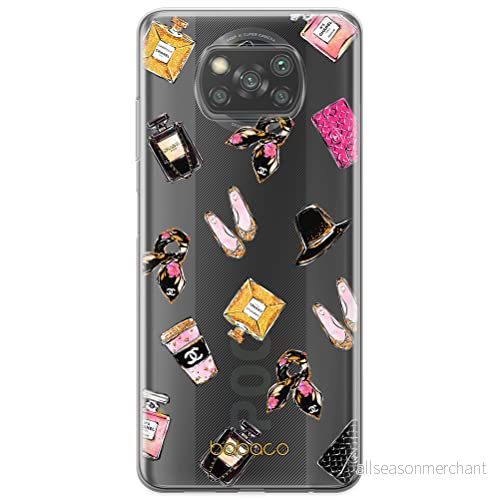 ERT GROUP mobiltelefonfodral för Xiaomi POCOPHONE X3 originalt och officiellt licensierat Babaco mönster Fashion 002 optimalt anpassad till formen på mobiltelefonen, gedeeltelijk transparant 5904805403569