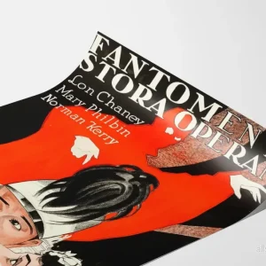 Vintageposter av Fantomen på Operan väggdekoration - Bild 3