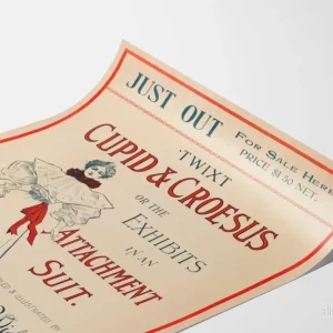 Vintageposter "Twixt Cupid & Croesus" av Charles P. Didier - Bild 3