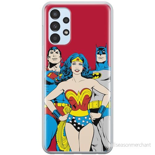 ERT GROUP mobiltelefonfodral för Samsung A13 4G originalt och officiellt licensierat DC mönster Justice League 003 optimalt anpassad till formen på mobiltelefonen, fodral tillverkad av TPU plast 5904805550003