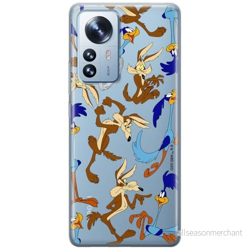 ERT GROUP mobiltelefonfodral för Xiaomi 12 / 12X originalt och officiellt licensierat Looney Tunes mönster 021 optimalt anpassad till formen på mobiltelefonen, gedeeltelijk transparant 5905511682842