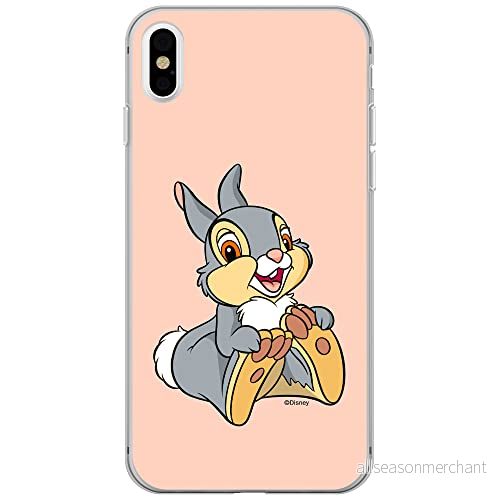 ERT GROUP mobiltelefonfodral för Iphone X/XS originalt och officiellt licensierat Disney mönster Thumper 002 optimalt anpassad till formen på mobiltelefonen, fodral tillverkad av TPU plast 5905131157270