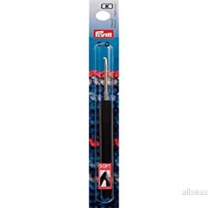 Prym Aluminium Virkade Krokar För Mjuk Ull, 14 cm Längd x 2,00 mm Tjocklek, Silver 4002271951728 Prym Aluminium Virkade Krokar För Mjuk Ull, 14 cm Längd x 2,00 mm Tjocklek, Silver 4002271951728