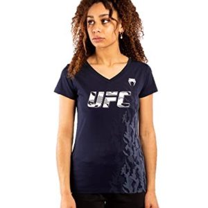 Venum UFC Authentic Fight Week kortärmad T shirt för dam marinblå XS 3611441617718 Venum UFC Authentic Fight Week kortärmad T shirt för dam marinblå XS 3611441617718
