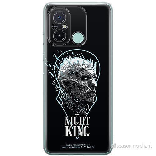 ERT GROUP mobiltelefonfodral för Xiaomi REDMI 12C/ 11A originalt och officiellt licensierat Game of Thrones mönster 001 anpassad till formen på mobiltelefonen, fodral tillverkad av TPU plast 5905511844073