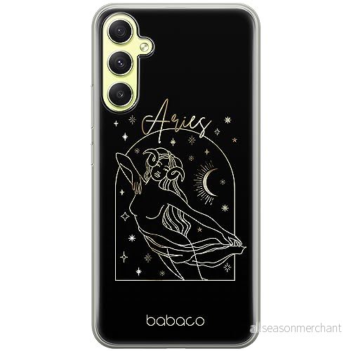 ERT GROUP mobiltelefonfodral för Samsung A34 5G originalt och officiellt licensierat Babaco mönster Zodiac Woman 001 optimalt anpassad till formen på mobiltelefonen, fodral tillverkad av TPU plast 5905511777517