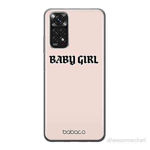 ERT GROUP mobiltelefonfodral för Xiaomi REDMI NOTE 11S 4G / 11 originalt och officiellt licensierat Babaco mönster 90's Girl 017, fodral tillverkad av TPU plast 5905511564612