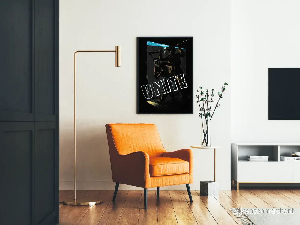 Konstnärlig poster Enhet - Dramatisk och mörk illustration - Bild 2