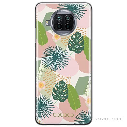 ERT GROUP mobiltelefonfodral för Xiaomi MI 10T LITE/REDMI NOTE 9 PRO 5G originalt och officiellt licensierat Babaco mönster Plants 012, fodral tillverkad av TPU plast 5903932580259
