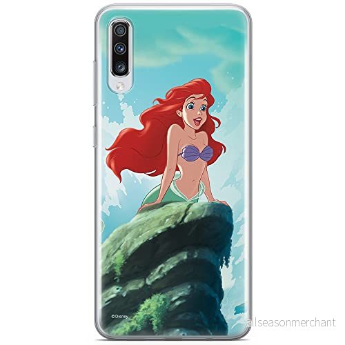 ERT GROUP mobiltelefonfodral för Samsung A70 originalt och officiellt licensierat Disney mönster Ariel 001 optimalt anpassad till formen på mobiltelefonen, fodral tillverkad av TPU plast 5902980409116