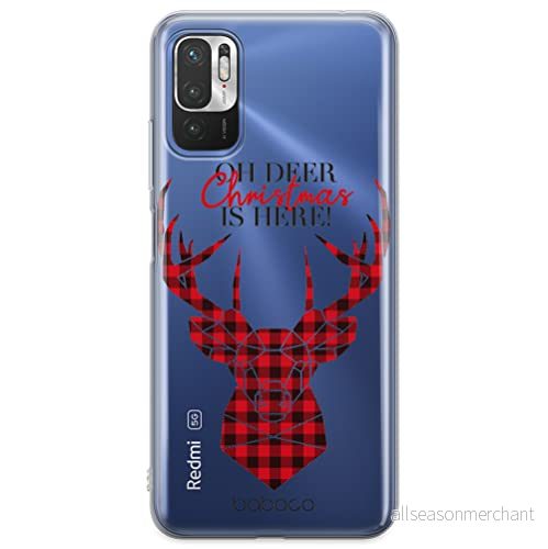 ERT GROUP mobiel telefoonhoesje voor Xiaomi REDMI NOTE 10 5G / POCO M3 PRO origineel en officieel erkend Babaco patroon Winter 008 aangepast aan de vorm van mobiele telefoon, gedeeltelijk bedrukt 5904805610271