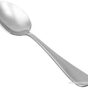 Amazon Basics bordssked, rundade kanter, rostfritt stål, 12 pack, silver 841710188806