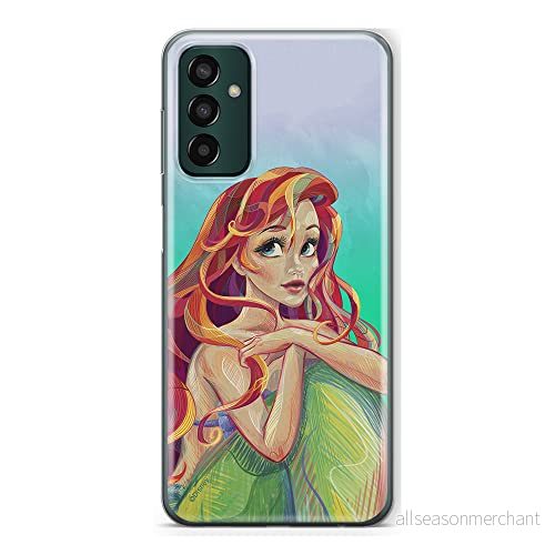 ERT GROUP mobiltelefonfodral för Samsung M13 4G originalt och officiellt licensierat Disney mönster Ariel 004 optimalt anpassad till formen på mobiltelefonen, fodral tillverkad av TPU plast 5905511323240