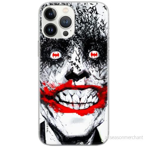 ERT GROUP mobiltelefonfodral för Samsung S9 PLUS originalt och officiellt licensierat DC mönster Joker 007 Vit optimalt anpassad till formen på mobiltelefonen, fodral tillverkad av TPU plast 5902980400199