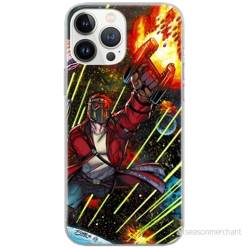 ERT GROUP mobiltelefonfodral för Samsung S20 PLUS / S11 originalt och officiellt licensierat Marvel mönster Star Lord 004 Vit anpassad till formen på mobiltelefonen, fodral tillverkad av TPU plast 5903537497013