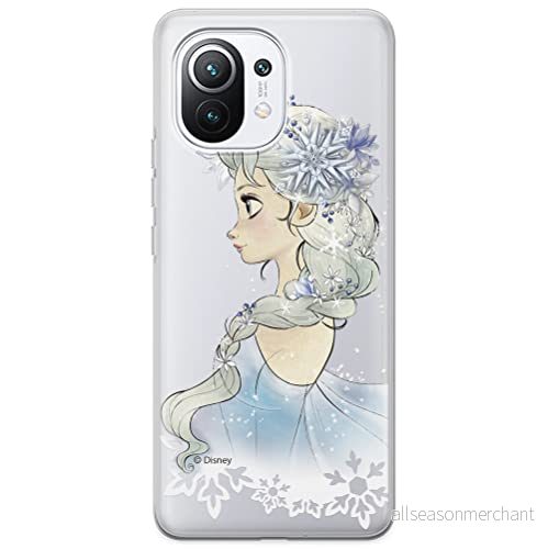 ERT GROUP mobiltelefonfodral för Xiaomi 11 originalt och officiellt licensierat Disney mönster Elsa 010 optimalt anpassad till formen på mobiltelefonen, gedeeltelijk transparant 5903537095806
