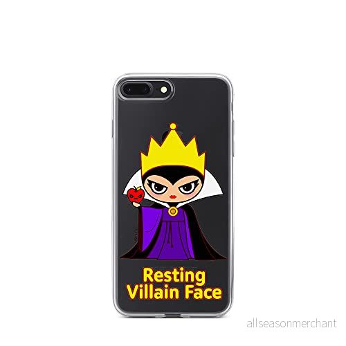 ERT GROUP mobiltelefonfodral för Iphone 7 PLUS/ 8 PLUS originalt och officiellt licensierat Disney mönster The Evil Queen 002 optimalt anpassad till formen på mobiltelefonen, gedeeltelijk transparant 5905131496966