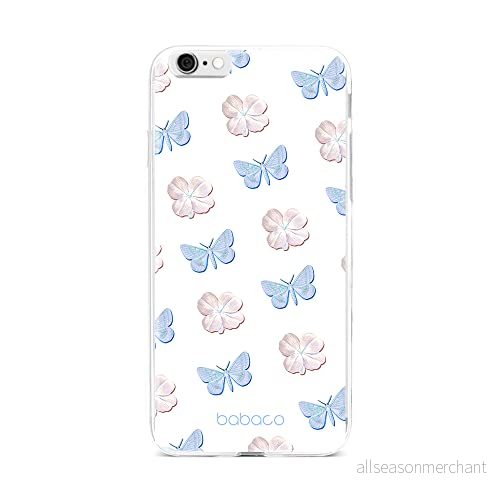 ERT GROUP mobiltelefonfodral för Iphone 6/6S originalt och officiellt licensierat Babaco mönster Flowers 043 optimalt anpassad till formen på mobiltelefonen, fodral tillverkad av TPU plast 5905131321442