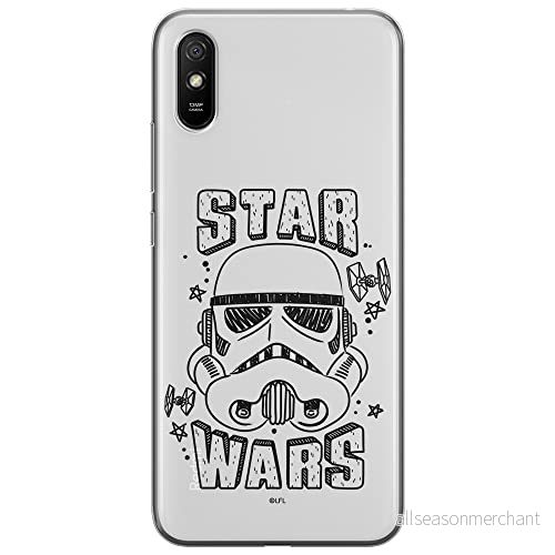 ERT GROUP mobiltelefonfodral för Xiaomi REDMI 9A originalt och officiellt licensierat Star Wars mönster Stormtrooper 013 optimalt anpassad till formen på mobiltelefonen, fodral tillverkad av TPU plast 5903040370438