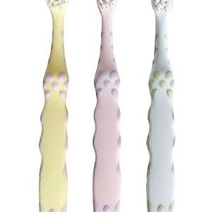 Betadent EXTRA SOFT BABY TABY 04 år. Mjuk borst med rundade spetsar som är lämpliga för barns tänder. Finns i olika färger. 8030009351638