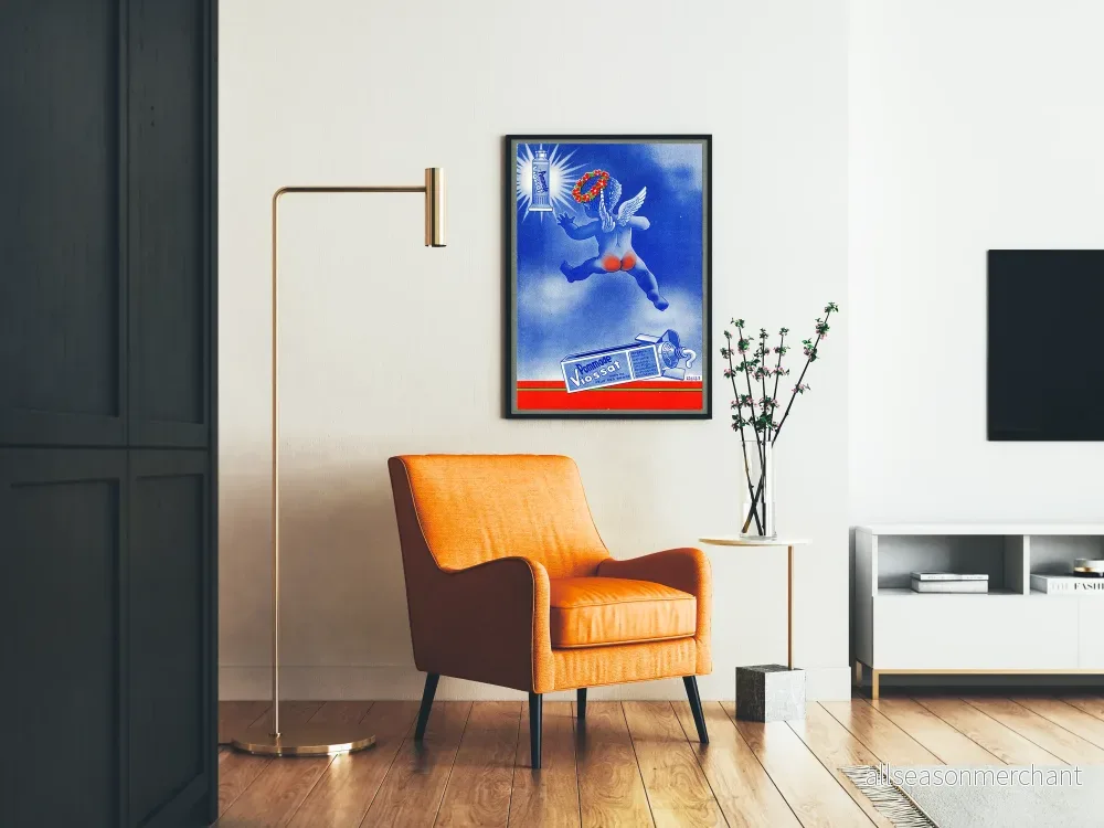 Vintage reklamposter för Viossat salva väggdekoration - Bild 2