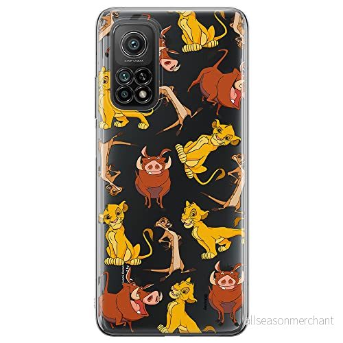 ERT GROUP mobiltelefonfodral för Xiaomi REDMI NOTE 9T originalt och officiellt licensierat Disney mönster Simba & Friends 010 optimalt anpassad till formen på mobiltelefonen, gedeeltelijk transparant 5905131792969