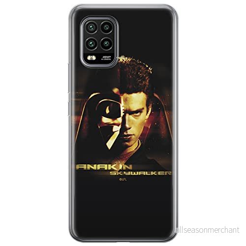 ERT GROUP mobiltelefonfodral för Xiaomi MI 10 LITE originalt och officiellt licensierat Star Wars mönster Darth Vader 006 anpassad till formen på mobiltelefonen, fodral tillverkad av TPU plast 5903537149585