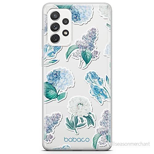 ERT GROUP mobiltelefonfodral för Samsung A72 5G originalt och officiellt licensierat Babaco mönster Flowers 029 optimalt anpassad till formen på mobiltelefonen, gedeeltelijk transparant 5905131274335