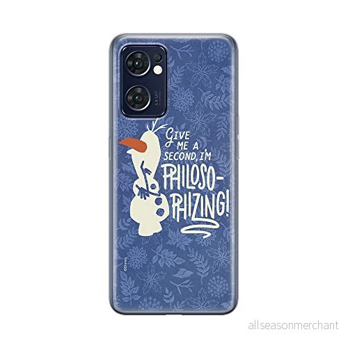 ERT GROUP mobiltelefonfodral för Oppo RENO 7 5G originalt och officiellt licensierat Disney mönster Olaf 005 optimalt anpassad till formen på mobiltelefonen, gedeeltelijk transparant 5905511306809